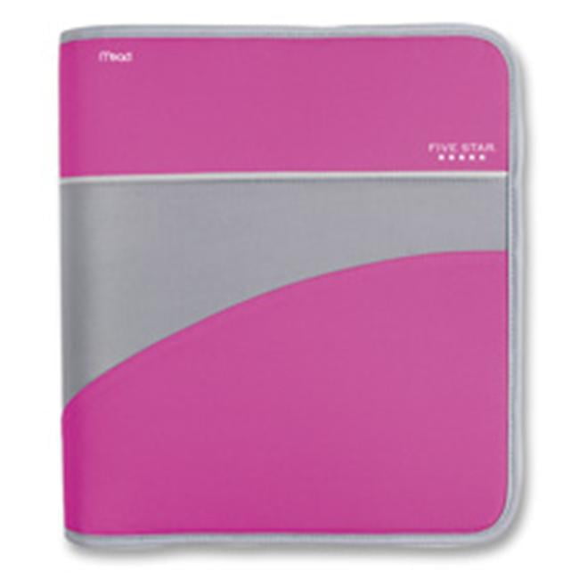 Mead MEA29058 Zipper Binder 1.50in. Zipper Pocket 12in.x13.75in. Assorted