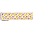 thumbnail image 3 of Ambesonne Garden Art Fabric by the Yard Upholstery, Gerbera Daisies, 1 Yard, Multicolor, 3 of 5