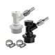 thumbnail image 1 of Toystoory Bloqueo de bola de barril 1 par de accesorios de barril Conector de accesorios de barril de bloqueo de bola de plástico con abrazaderas Kits de equipo de elaboración de vino Toystoory HA015779-00, 1 of 6