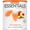Emergency Essentials Food Fortified Peach Drink Mix, 88 oz
