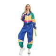 thumbnail image 5 of Traje de pareja de Halloween, actuación de baile hippie disco retro para adultos, 5 of 5