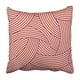 thumbnail image 1 of ABPHQTO diseño geométrico con arco cruzado Funda de almohada Throw Pillow Cover Funda 40x40 cm, 1 of 2