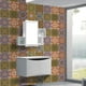 thumbnail image 1 of Etiqueta De De 3D Etiqueta, Autoadhesivo Mural Mosaico Papel De Pared, Conjunto De Paneles De Decoración para hogar, Calcomanías De un Colco Azulejos de vinilo adhesivos de mosaico, 1 of 8