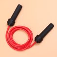 thumbnail image 1 of HEANUJJ Red Workout Rope with Bearing Handles for Adult Exercise and Fitness Training, 1 of 6