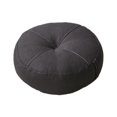 thumbnail image 4 of WLPZXP Round Floor Pillow Floor Cushion Pad Booster Seat Pad Meditation Seating Cushion Dark Gray, 4 of 8