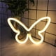 thumbnail image 1 of Luces de neón de mariposa, luces de modelado LED, luces decorativas navideñas, luces colgantes de ambiente para centros comerciales en el hogar, linternas pequeñas, 1 of 5