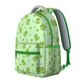 thumbnail image 2 of Nature Inspired Student Backpack with Mushroom and Flower Pattern Waterproof Scratch-Resistant Composite Oxford Cloth, Comfortable Adjustable Straps, Perfect for Student and Forest Lovers, 2 of 6
