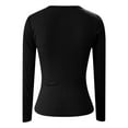 thumbnail image 5 of EDFBUYKRS Ruffle Blouse with Long Sleeves, Sizes S-3X, Women’S Xl, 5 of 5