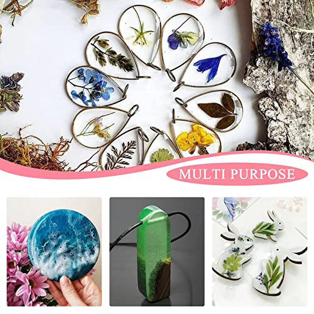1KG 45S Fast Cure UV Resin- Upgrade High Transparency No Yellowing Clear Hard Ultraviolet Curing UV Resin - Crystal Clear Solar Cure Sunlight Activated Resin for Resin Mold + 2Pairs of Glove