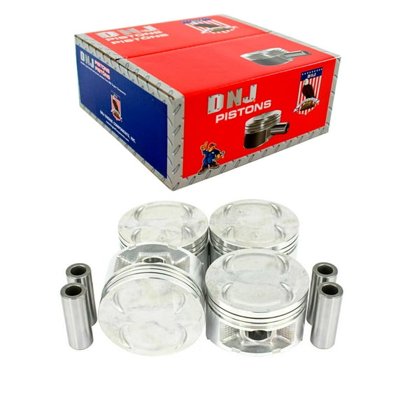 DNJ P226 Standard Complete Piston Set Fits Cars & Trucks 99-01 Honda CR-V 2.0L L4 DOHC 16v
