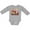 AC-Heather Grey, variant on Inktastic Animal Ark Bible Story Christian Boys or Girls Long Sleeve Baby Bodysuit