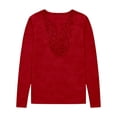 thumbnail image 5 of Womens Long Sleeve Henley Shirts 2026 Spring Going Out Tops Solid Color Casual Summer Tees, 5 of 5