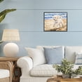 thumbnail image 3 of Stupell Industries Tropical Poodle's Journey on Beach Black Framed Giclee Art, 14 x 11, by Svetlana Aleynikova, 3 of 8