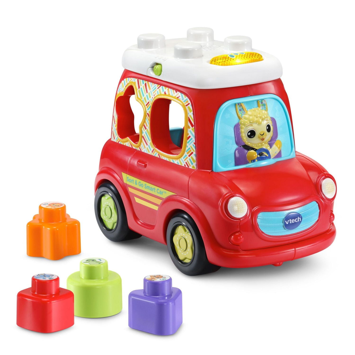 VTech Sort & Go Smart Car - English Version, 12-36 Months
