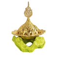 thumbnail image 1 of Ceramic Incense Burner with Stand for Aromatherapy Meditation – Unique Decorative Fragrance Diffuser for Living Room Calming Atmosphere, 1 of 5