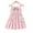 Pink, variant on Little Girls Clothes Little Girls Polka Dots Dress 5T Girls Summer Dress 6Y Girls Sundress Sleeveless Dress with Cute Bag Purple