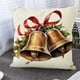 thumbnail image 4 of XWSHYW Almohadas y Fundas Fundas de Almohada de Feliz Navidad, Funda de Almohada de Algodón de 18X18 Pulgadas, Funda de Cojín, Decoración de Navidad, Decoración de Fiesta de Invierno para Sofá, 4 of 6