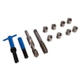 thumbnail image 3 of Qiilu Thread Repair Tool Kit With Storage Box Automotive Rethreading Tools For Restoring Worn Threads, 3 of 8