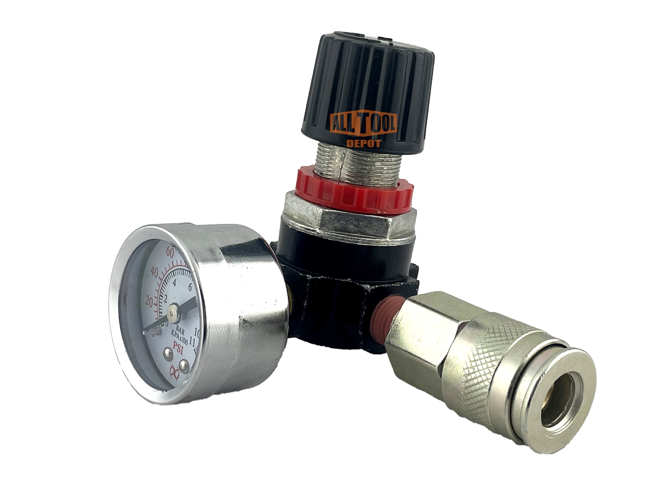 Stanley Bostitch Compressor Replacement Regulator 7100640000 w/Gauge