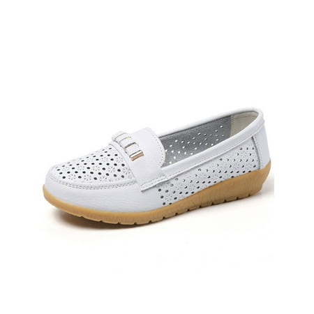 

Zodanni Ladies Comfort Slip On Loafers Womens Walking Lightweight Flats Breathable Moccasins