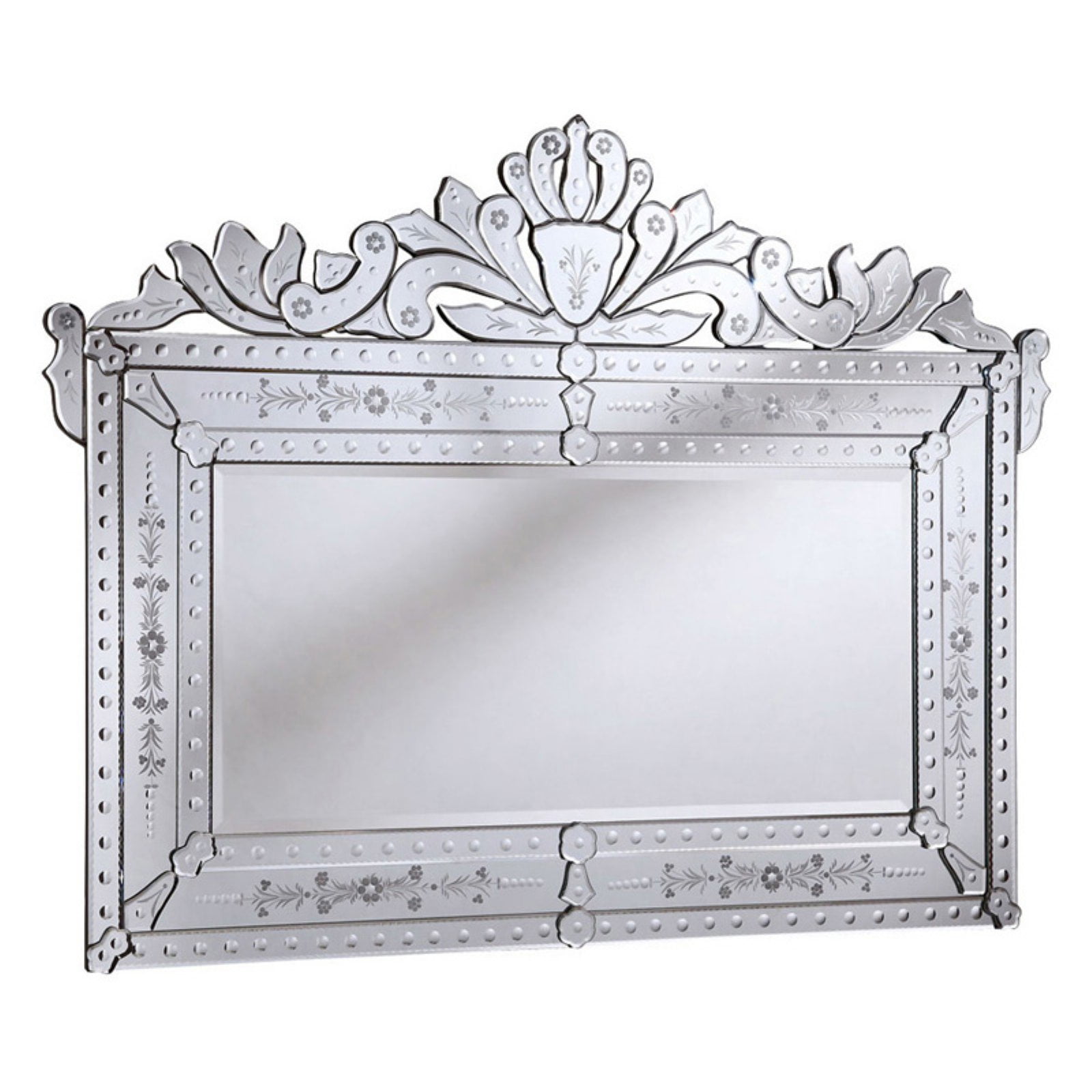 Elegant Decor Wall Mirror 59W x 45H in.