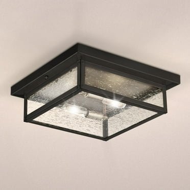 Luxury Modern Farmhouse Ceiling Light, Earth Black, UQL5161