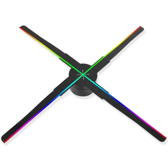 52 Cm Wifi Fan Holographic Projector 3d LED Sign Advertising Machine Built-in 8G Memory 552 Lamp Beads Support MP4/JPG ,Holographic Video Projector