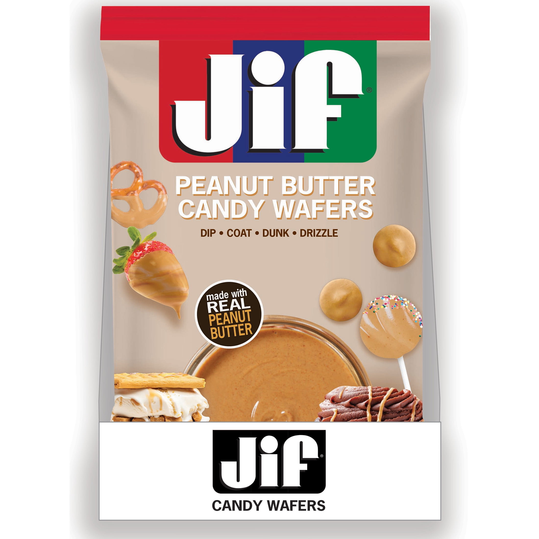 JIF® Peanut Butter Flavored Wafer Melts, 10oz
