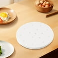 thumbnail image 4 of 100PCS Round Disposable Perforated Paper Steamer Paper Liners Air Fryer, 4 of 8
