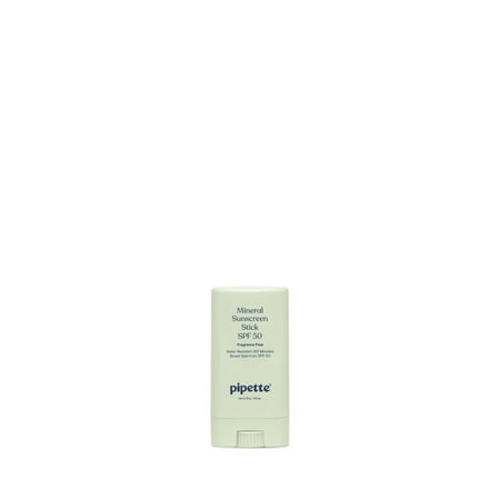 Pipette Mineral Sunscreen Stick Broad Spectrum SPF 50, 0.6 oz
