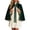 Green, variant on JTieacloth Womens Short Cape Velvet Cape Cloak Stand Collar Gold Trim Medieval For Party Christmas Dress Up