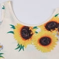 thumbnail image 4 of Ruimatai Women's Sleeveless Sunflower Print Dress A-Line Summer Beach Casual Dress Stylish Comfortable Lightweight Polyester S M L XL XXL, 4 of 9