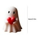 thumbnail image 3 of Decoraciones de Halloween, adornos de Halloween, regalos de Halloween, adorno de fantasma lindo de dedo medio de Halloween, figura de fantasma de Halloween, adorno de corazón de Halloween, figura de f, 3 of 3
