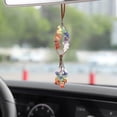 thumbnail image 2 of Árbol de Cristal de la Vida Mano Tejido Cristal de Color, Piedra Aplastada, Árbol de la Vida, Coche Colgante, Interior Colgante Cristales Colgantes para la Decoración, 2 of 6