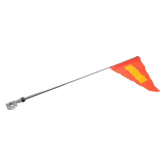 Hytrove Multi-Colored Steel Adjustable Bike Flag 1Pack for Cyclists in Safety Situations