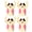 Pink, variant on YAHHU 4-Piece Cute Black Cat Resin Table Place Card Holder Stands Cartoon Animal Photo Clip Note Folders for Wedding Party Office Desk Decor, Durable Name Card Clips (4.72 in / 12 cm)