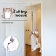 thumbnail image 2 of Juguete de simulación de pájaro para gato, banda elástica interactiva para colgar en la puerta, manos libres, accesorios para gato, 2 of 4