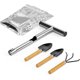 thumbnail image 1 of Sonda de muestreo de suelo, varilla de acero inoxidable de 30 cm con mango en T para césped, granja y campo de golf. Incluye herramientas de jardinería y 4 bolsas de muestra reutilizables., 1 of 8
