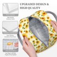 thumbnail image 3 of Easygdp European-style Pattern Sunflower Bolsa de Almuerzo Insulada Grande, Forro de Aluminio, Diseño Espacioso, a Prueba de Fugas, Ideal para Trabajo, Picnics, Viajes y Actividades al Aire Libre, 3 of 6