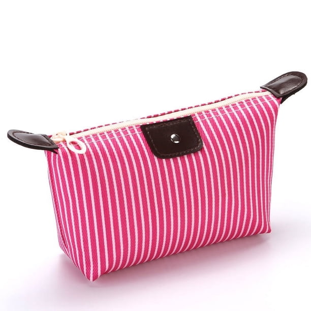 Bonita bolsa de maquillaje con forma de bola de masa, color caramelo, plegable, para mamá, para guardar regalos, bolsa de lavado