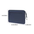 thumbnail image 4 of Foqnuq Laptop and Tablet Bag 14.1-15.4 Inches Waterproof Durable Double-layer Storage Shockproof Travel Case for Laptops and Accessories, 4 of 8