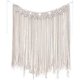 thumbnail image 2 of Flber Macramé para colgar en la pared, colgador de boda bohemio, decoración de pared hecha a mano de algodón, 42 "x 35", 2 of 8