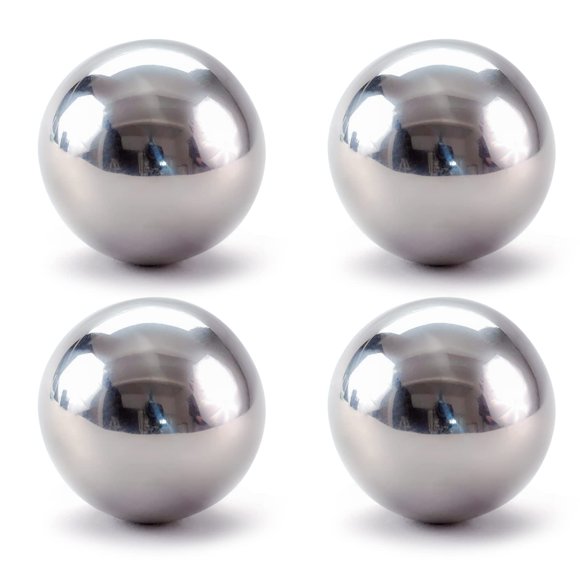 Bolas de rodamiento DEEPDREAM de acero cromado de 50,8 mm (4 unidades)