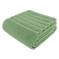 thumbnail image 3 of American Soft Linen Luxury 35x70 Jumbo Large Bath Towel, 100% Cotton Turkish Bath Towel Sheet, Sage Green, 3 of 9