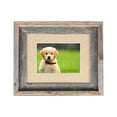 thumbnail image 2 of BarnwoodUSA 16 by 20 Inch Signature Picture Frame for 11 by 14 Inch Photos- 100% Reclaimed Wood, Burlap Mat, 2 of 8