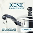 thumbnail image 3 of Farberware Classic Series 1 Quart Stainless Steel Straining Sauce Pan with Lid, Induction Compatible, Metal Utensil and Dishwasher Safe, Stainless Steel, 3 of 8