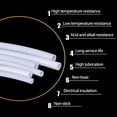thumbnail image 4 of Tubo de PTFE de 1 m, 1 mm, 2 mm, 3 mm, 4 mm, 6 mm y 8 mm, tubo de teflón blanco para filamento de 1,75 mm/3,0 mm, piezas de impresora 3D, extrusor Bowden V5/V6, cabezal en J, 4 of 4