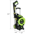 thumbnail image 6 of 2000W Electric Pressure Washer, 3380 PSI, Max. 2 GPM Power Washer w/ 16' Hose, 4 Quick Connect Nozzles, Foam Cannon, Portable to Clean Patios, Cars, Fences, Driveways, 6 of 9