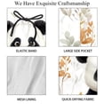 thumbnail image 4 of luoweisi Men's Beach Shorts Quick Dry Swim Trunks with Mesh Lining Panda L, 4 of 5