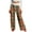 Ginger, variant on Women Winter Soild Color Pants Full Length Long Trousers Sports Pants with Plaid Print and Drawstring for Classic and Warm Wear,Navy,3XL